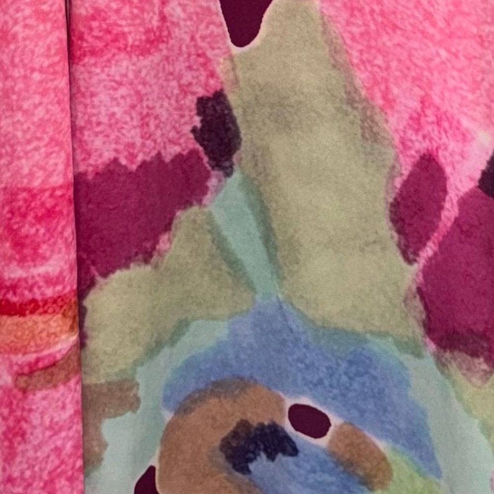 AMUR Atlas One Shoulder Gown in Sangria Flower 6 NWOT - Picture 4 of 13